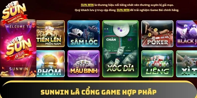 Trả lời câu hỏi Sunwin có hợp pháp không